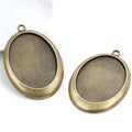 30x40mm 9g Zinc Alloy Charm Pendant No.594496 for DIY Necklace Bracelet Jewelry Making view 2