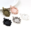12mm Gold Zinc Alloy Charm Pendant No.018174 for DIY Necklace Bracelet Jewelry Making view 3