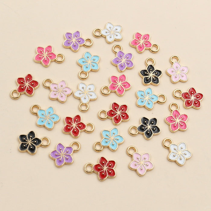 11x9mm 0.4g Gold Zinc Alloy Charm Pendant for DIY Necklace Bracelet Jewelry Making