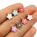 11x9mm 0.4g Gold Zinc Alloy Charm Pendant for DIY Necklace Bracelet Jewelry Making view 2