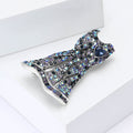 Alloy Rhinestone Dress Brooch For Creative Women Suit Decoration view 3