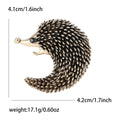 Alloy Enamel Hedgehog Brooch Pin For Sweaters And Cardigans view 4