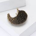 Alloy Enamel Hedgehog Brooch Pin For Sweaters And Cardigans view 3