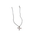 Light Luxury Metal Cross Sweater Necklace For Women Minimalist Geometric Fashion Accessory view 5