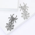 Alloy Spider Web Brooch Pin For Halloween Clothing Decoration view 1