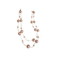 French Chic Faux Pearl Sweater Necklace For Women, Round Geometric Light Luxury Accessory view 5