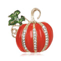 Halloween Alloy Enamel Pumpkin Brooch Pin For Suits And Cardigans view 5