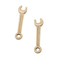 Double-Ended Wrench Metal Charm Pendant in 3 Finishes for DIY Jewelry view 6
