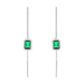 European American Chain Drop Earrings For Women, Geometric Statement Fashion Jewelry view 5