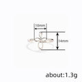 Minimalist Geometric Mobius Ring For Women Sweet Personalized Niche Finger Jewelry view 4