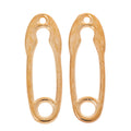 Zinc Alloy Safety Pin Charm Pendant No.231067 for DIY Necklace Bracelet Jewelry Making view 3