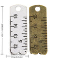 Zinc Alloy Caliper Charm Pendant for DIY Necklace Bracelet Jewelry Making view 1