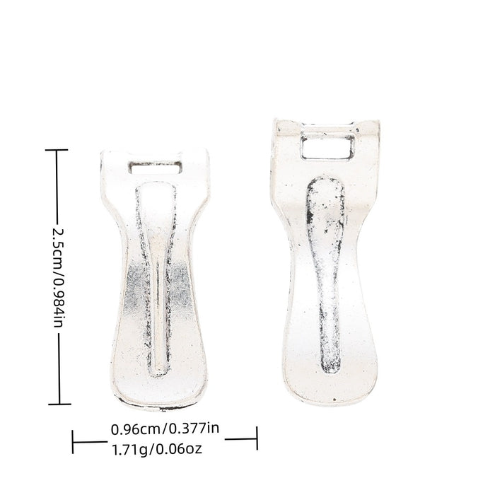 Antique Silver Zinc Alloy Peeler Charm Pendant for DIY Necklace Bracelet Jewelry Making