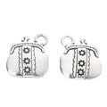 Zinc Alloy Wallet Charm Pendant for DIY Necklace Bracelet Jewelry Making view 2