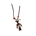 Cute Bear Pendant Alloy Sweater Necklace, Elegant Animal Charm Fashion Accessory for Women view 5