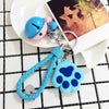 Pink-Blue Cat-Paw-Bell