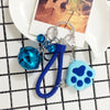 Royal-Blue Cat-Paw-Bell