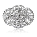 Metal Alloy Rhinestone Palace Style Brooch Pin For Women Suits view 1