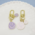Zinc Alloy Smiley Face Jewelry Findings Accessories for DIY Jewelry Making view 2