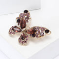 Alloy Rhinestone Hollow Butterfly Brooch Pin For Women's Apparel view 3