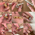 Vintage Zircon Tiger Eye Open Ring For Women view 1