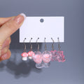 Sweet Daisy Flower Ice Cream Fruit Drink Acrylic Resin Alloy Hook Charm Set For Girls Earrings view 2