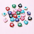 9x8mm 0.34g Gold Zinc Alloy Charm Pendant for DIY Necklace Bracelet Jewelry Making view 4