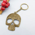 Metal Skull Keychain Bag Charm view 6
