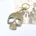 Metal Skull Keychain Bag Charm view 4