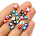 8.5x6mm 0.2g Gold Zinc Alloy Charm Pendant for DIY Necklace Bracelet Jewelry Making view 2