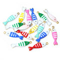 18x5mm 0.3g Gold Zinc Alloy Charm Pendant No.443525 for DIY Necklace Bracelet Jewelry Making view 5