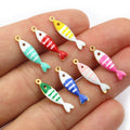 18x5mm 0.3g Gold Zinc Alloy Charm Pendant No.443525 for DIY Necklace Bracelet Jewelry Making view 4