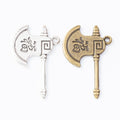 Zinc Alloy Axe Charm Pendant No.712787 for DIY Necklace Bracelet Jewelry Making view 4