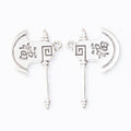Zinc Alloy Axe Charm Pendant No.712787 for DIY Necklace Bracelet Jewelry Making view 3