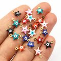 10x8.5mm Gold Zinc Alloy Charm Pendant for DIY Necklace Bracelet Jewelry Making view 3