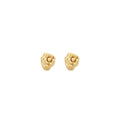 Elegant French Style Gold Alloy Camellia Flower Huggie Hoop Ear Cuffs For Women Light Luxury Earrings view 5