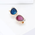 Alloy Enamel Sunglasses Brooch Pin For Suits And Coats view 2