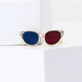 Alloy Enamel Sunglasses Brooch Pin For Suits And Coats view 1