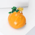 Alloy Enamel Pumpkin Brooch Pin For Women's Sweater And Blazer Decoration view 2