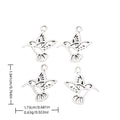 Antique Silver Zinc Alloy Bird Charm Pendant for DIY Necklace Bracelet Jewelry Making view 1