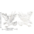 Antique Silver Zinc Alloy Eagle Charm Pendant for DIY Necklace Bracelet Jewelry Making view 1