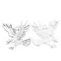 Antique Silver Zinc Alloy Eagle Charm Pendant for DIY Necklace Bracelet Jewelry Making view 2