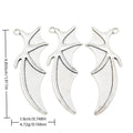 Antique Silver Zinc Alloy Wings Charm Pendant for DIY Necklace Bracelet Jewelry Making view 1