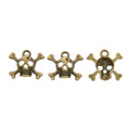 Zinc Alloy Skull Charm Pendant No.675094 for DIY Necklace Bracelet Jewelry Making view 4
