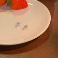 Light Luxury Copper Zircon Snowflake Stud Earrings For Women Minimalist Geometric Jewelry view 3