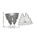 Antique Silver Zinc Alloy Butterfly Charm Pendant No.957194 for DIY Necklace Bracelet Jewelry Making view 1