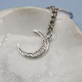 Zinc Alloy Crescent Moon Keychain Bag Charm Gift view 4