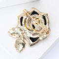 Alloy Shell Rose Flower Brooch For Women's Suit And Sweater view 4