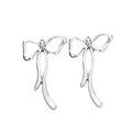 Antique Silver Zinc Alloy Bow Tie Charm Pendant No.761410 for DIY Necklace Bracelet Jewelry Making view 2