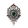 Alloy Rhinestone Vintage Brooch Pin For Suits And Coats view 5